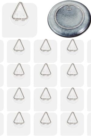 Wall Plate Hangers for Display - Invisible Adhesive Picture Hangers for Wall - Ideal for Hanging Decorative Plates | Photo Frames | Paintings - 2.3 Inch