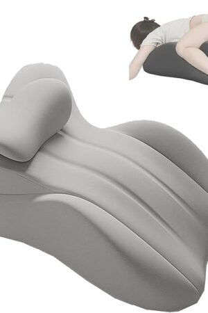 Cuneate Pillow for Couples,Butt Cushion for Couples,Memory Foam Cushion for Intimacy Support & Back,Ergonomic Support Pillow for Couples,Orthopedic Firm Support for Sitting Lounging Pregnancy