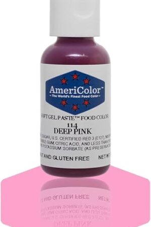 Americolor Soft Gel Paste Food Color, 0.75-Ounce, Deep Pink