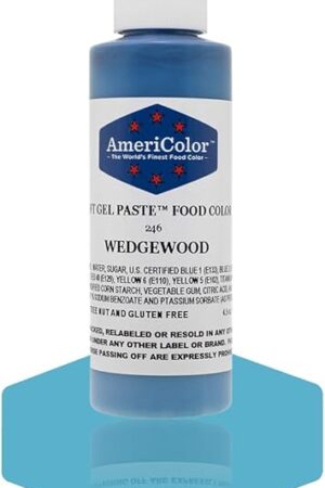 Americolor Soft Gel Paste Food Color, Wedgewood, 4.5 Ounce Bottle