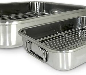 Cook Pro 4-Piece All-in-1 Lasagna and Roasting Pan
