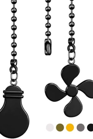 Akahttbn Ceiling Fan Chain Extender Set 12 Inch