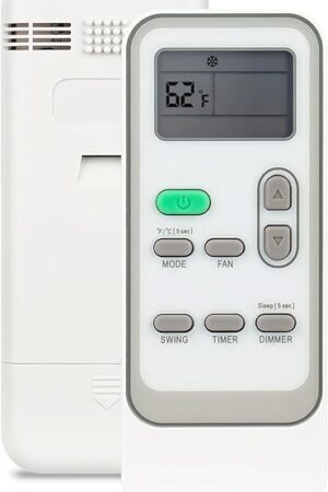 DG11J1-99 Replacement AC Remote Compatible with Hisense Portable A/C Unit Air Conditioner AP1019CR1G AP0819CR1W AP1019CW1G AP1319HR1G AP1219CR1W AP1419CR1G AP1419CW1G AP55023HR1GD AP1022HW1GD