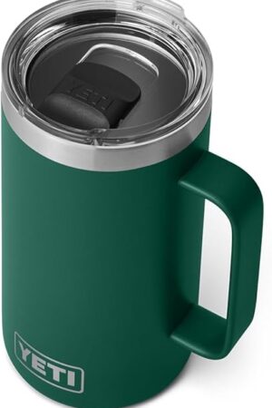 YETI Rambler 24 oz Mug, Stainless Steel with MagSlider Lid | Vacuum Insulated