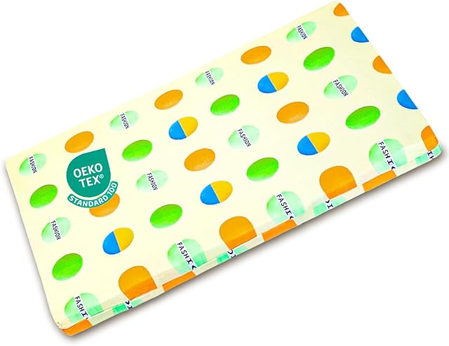 2025 Upgraded Pack and Play Mattress 38" x 26", Soft Firm Premium Foam Pack N Play Mattresses Odorless Breathable Comfort Baby Foam Portable Playpen Mattresses (Color Circles)