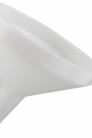Winco Plastic Funnel, 6.25-Inch Diameter,White,Medium
