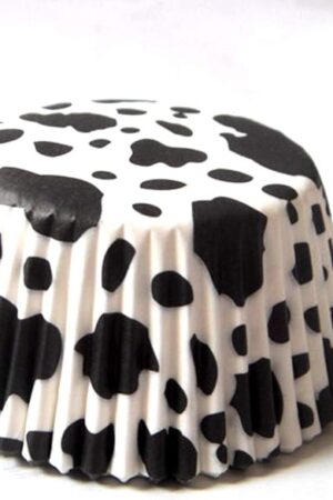 Cow Animal Paper Muffin Cupcake Liners case Birthday Baking Cups Holders 100 pcs,Standard Size 2x1.25inch