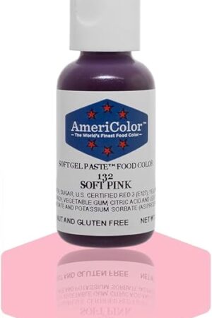 Americolor Soft Gel Paste Food Color, 3/4-Ounce, Soft Pink