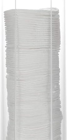 Acrylic Cosmetic Cotton Pad Holder Makeup Remover Organizer