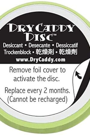 DryCaddy Disc - 6 Pack | Replacement Desiccant Refill Disc for DryCaddy from the makers of Dry & Store | Hearing Devices Dehumidifier