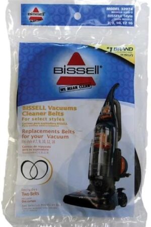 Bissell Vacuum Cleaner Belt Part Number 32074 (6 Belts)