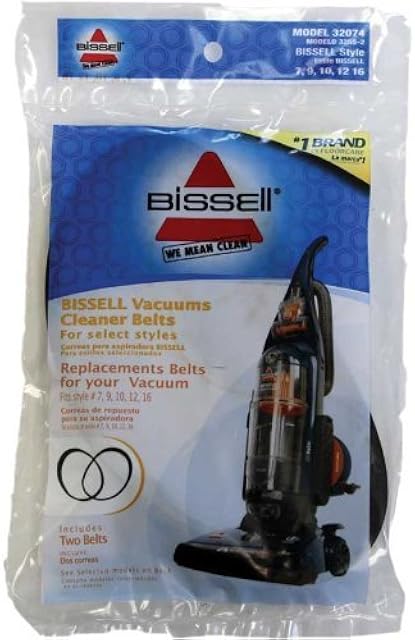 Bissell Vacuum Cleaner Belt Part Number 32074 (6 Belts)