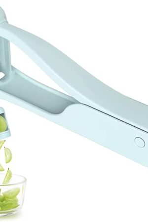 WhiteRhino Grape Cutter Grape Slicer for Toddlers Baby,Grape Cherry Tomato Strawberry Cutter Quarter Slicer tool For Vegetable Fruit Salad Cake Decoration,Stainless Steel kitchen Gadget Fruit cutter