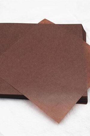 100Pcs Wax Paper Sheets for Food, Basket Liners Food Picnic Paper Sheets Greaseproof Deli Wrapping Sheets, 8.6 x 8.6 Inch (coffee)