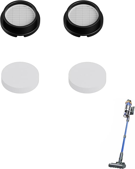 X100 Cordless Vacuum Cleaner Replaceable Filter 2 Pack