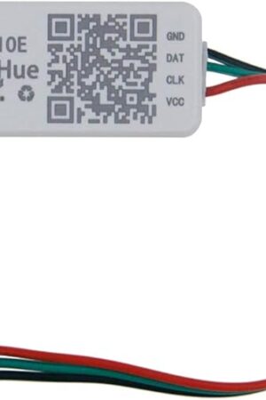 ALITOVE WS2812B WS2811 Addressable LED Bluetooth Controller iOS Android App Wireless Remote Control DC 5V~12V for SK6812 SK6812-RGBW WS2812 SM16703 Dream Color Programmable RGB LED Strip Pixel