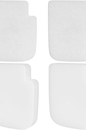 2 Pack Foam & Felt Filters Compatible with Shark Stratos Powered Lift-Away Upright Vacuum with DuoClean PowerFins HairPro AZ3000 AZ3000C AZ3000W AZ3002 AZ3002C, Replace Part XFFKAZ3000