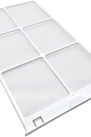 1 Pack WJ85X21746 Air Filter Replacement Parts for Room Air Conditioner Compatible with AHQ06LYW1,AHQ06LYQ1,AHR05LWQ2,AHR05LWQ2,Replaces A0010209471,AP6280063,White
