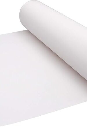 YRYM HT White Kraft Butcher Paper Roll -18 inch x 2100 inch (176 ft) Food Grade White Wrapping Paper for Meats of All Varieties - Unbleached Unwaxed and Uncoated