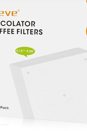 Aieve Percolator Coffee Filters, Coffee Filters for Percolator Coffee Pot Electric (160 Count)