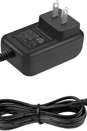 Charger for Homeika H016 HA016 Charger Replacement for Homeika Vacuum 27V AC/DC Adapter for Homeika H016 22.2V 2200mAh Li-ion Battery 20Kpa Cordless Stick Vacuum Cleaner Power Supply Cord 5.9FT