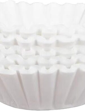 12-Cup Commercial Coffee Filters, Large Coffee Filters，Premium Quality, (9 ¾ Inch x 4 ¼ Inch) All-Natural, Big & Tall Filters Compatible with Coffee Machines - Woman Owned（300 Pack）