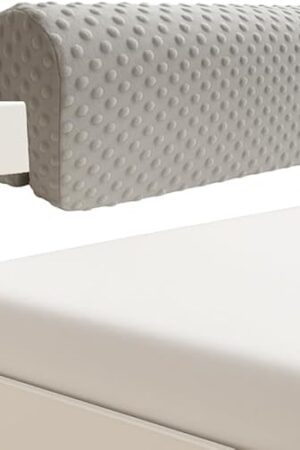 Wonder Space Toddlers' Bed Rail Bumpers Protecter - Children's Bed Guardrail Padding - Anti-Collision | Increased Height | Fall Prevention - Easy Installation Enhanced Safety Mostly Fit (Grey, 3ft)