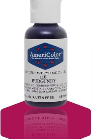 Americolor Soft Gel Paste .75 oz Burgundy Color