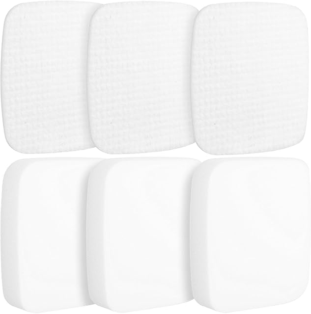 3Pack UV850 Foam & Felt Filters Replacement for Shark Performance Lift Away UV850 UV900 DuoClean Upright Vacuum Cleaner, Compare to Part # XFFK602UKT
