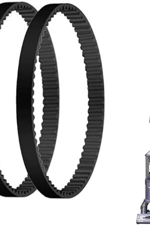 2PCS Replacement Vacuum Belts Compatible with Shark Navigator NV350 NV351 NV352 NV353 NV355 NV356 NV357 NV360 NV22 NV42 NV44 NV46 UV400 UV410 UV420 UV440 Lift-Away Upright Series Vacuum Cleaner Belts