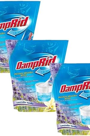 DampRid FG30LV Refill Bag Lavender Vanilla, 42-Ounce, Pack of 3