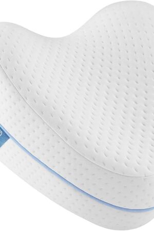Contour Legacy Leg & Knee Foam Support Pillow for Side Sleepers Soothing Relief for Back, HIPS, Knees, Joints, Nerves & Muscles