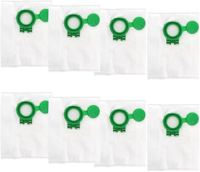 8-PACK 8120AM Vacuum Cleaner Bags for Sebo Airbelt D1,D4&D Series Premium Canister Vacuum Filter Dust Bags