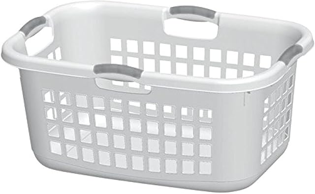 STERILITE CORP 12168006 Laundry Basket White 2Bshl