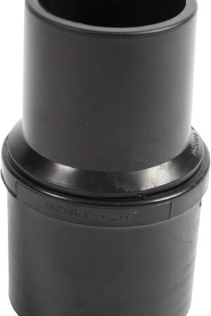 Cen-Tec Systems 69900 2" Threaded Swivel Vacuum Cuff to 2" Female Slip End Adapter, Black
