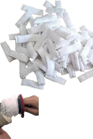 100 Pack Hand Vacuum Filter Cover Disposable Non-Woven Fabric Secondary Filters Caps for Dustbuster Handheld Vacuum Cordless Car Vacuum Cleaner Portable Rechargeable Mini Vacuum