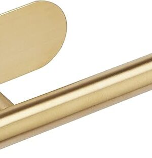 YUET Toilet Paper Holder Self Adhesive, Premium Thicken SUS304 Stainless Steel Rustproof Adhesive Toilet Roll Holder No Drilling for Bathroom, Kitchen, Washroom, Rv