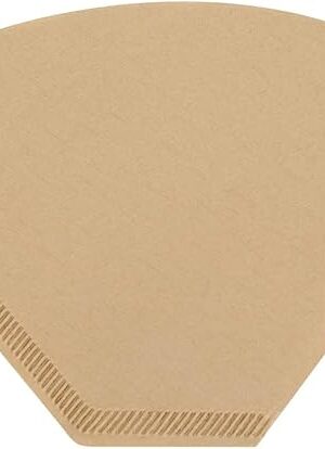 Coffee Filters #4，Cone Coffee Filter 8-12 Cup，200 Unbleached Natural Coffee Filters