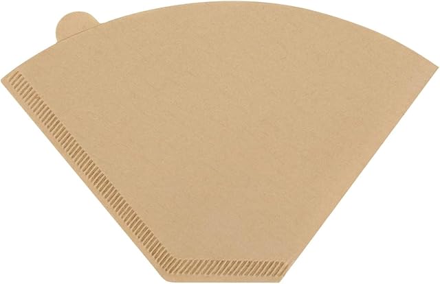 Coffee Filters #4,Cone Coffee Filter 8-12 Cup,200 Unbleached Natural Coffee Filters