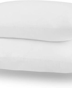 Acanva Bed Pillows 2 Pack Hotel Collection Luxury Soft Inserts for Sleeping-Breathable and Comfortable for Stomach Back Sleepers, Standard (Pack of 2),