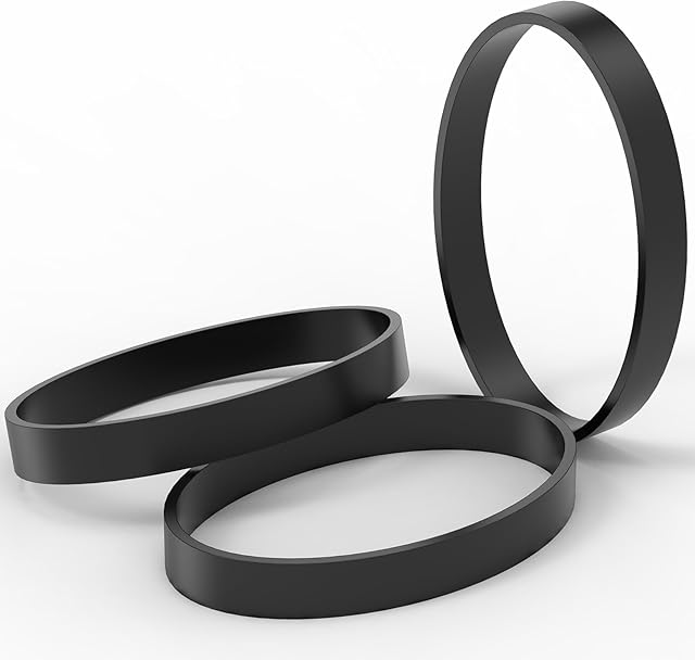 3-Pack Vacuum Belt for Bissell 7/9/10 p/n 3031120, Upgraded Pet Vacuum Cleaner Belt for Bissell Powerforce Helix Cleanview Powerlifter Swivel Rewind Vac Cleaner Replacement Pn 2031093 3031123 32074