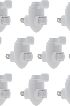 Creative Hobbies Plug In Night Light Module White Pack of 10