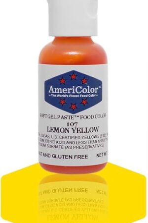 Americolor Soft Gel Paste Food Color, .75-Ounce, Lemon Yellow