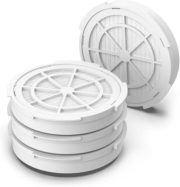 1-Year Pack Air Purifier Replacement Filter for AP001R, True HEPA Filter, 4 Pack