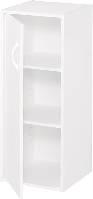 ClosetMaid 8988 Stackable 1-Door Organizer, White