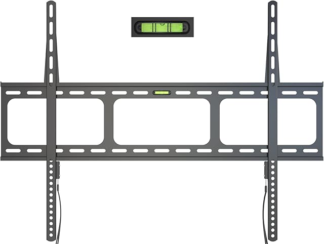 Fixed TV Wall Mounts- Low Profile TV Bracket Mounts for Most 42-100" LED/LCD Flat Screen TVs, 0.63''Ultra Slim, Max.VESA 800X600, Up to 220lbs Capacity