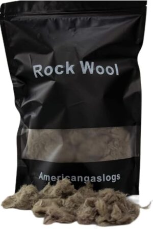 12 oz Fireplace Rock Wool for Gas Logs Bag