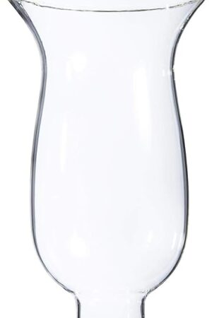 B&P Lamp® Royal Craft 1 5/8" X 8 1/4" Clear Hurricane Shade
