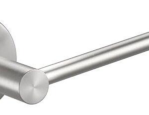 DGYB Suction Cup Toilet Paper Holder - No Drill Adhesive Wall Mount, 5.8 Inch Rustproof Stainless Steel TP Roll Holder for Bathroom Kitchen