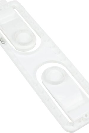 Chef Craft Select Plastic Paper Towel Holder, 12.5 inches in Length, White
